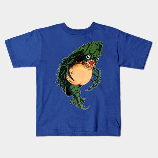 Draygon Kids T-Shirt by AstroBunnies